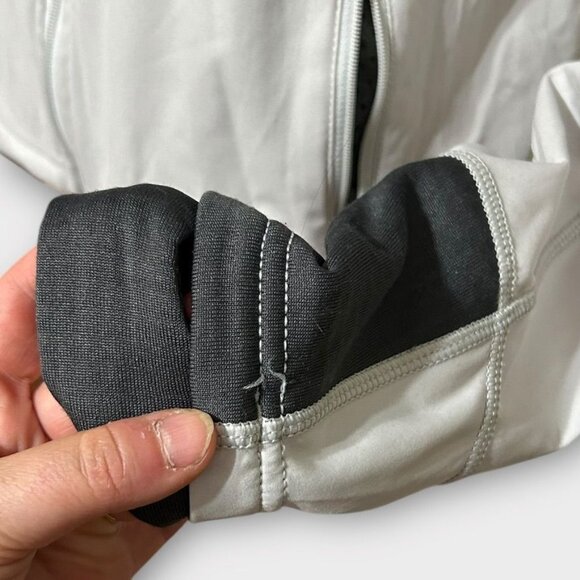 Patagonia Windshield Jacket XS Gray Women EUC Stretch Lightweight Hike Outdoor - Picture 5 of 9